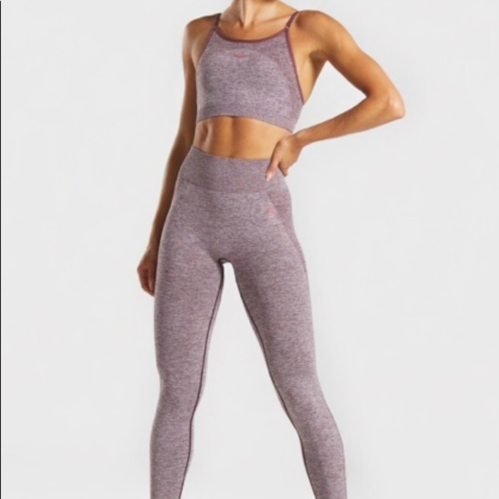 Gymshark Flex Leggings & Strappy Bra Bundle, NWT
